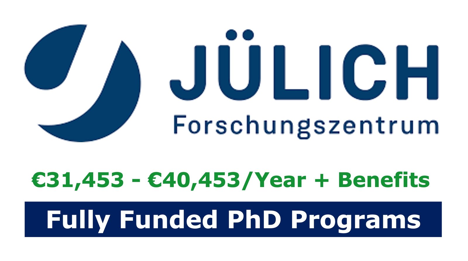funded phd programs in german