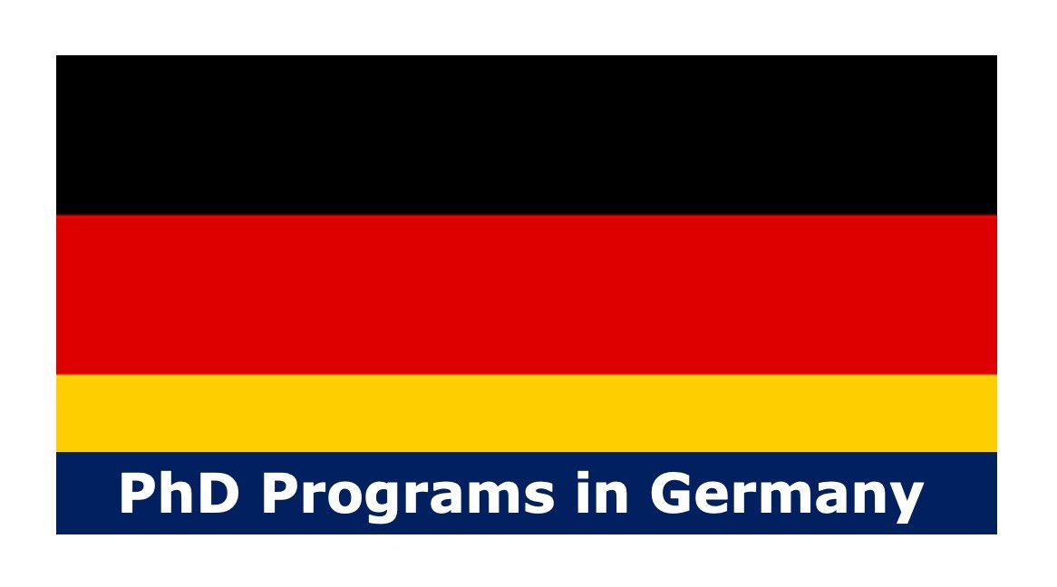 phd programs in germany