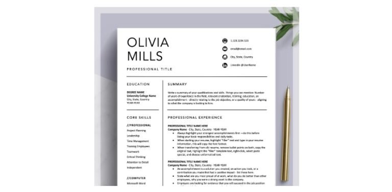 How to Create a Stunning Resume or Academic CV for Free